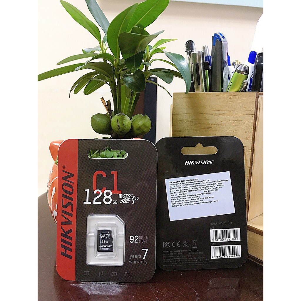 Thẻ Nhớ Micro SD HIKSEMI (HIKVISION) 32/64/128GB 92Mb/s - Thẻ Nhớ Lưu Trữ Chuyên Dụng Cho Camera 8