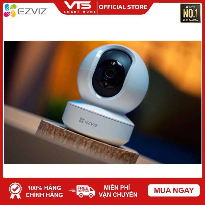 [NPP CHÍNH HÃNG] Camera EZVIZ TY1 4MP 2K Siêu Nét - Xoay 360 độ - Đàm thoại 2 chiều - Theo Dõi Chuyển Động - VTS 7