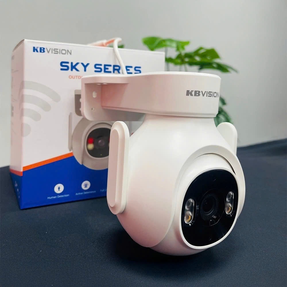 Camera Wifi KBVISION KX-S3BW/KX-S5BW Ngoài Trời, Có Màu Ban Đêm, Xoay 360 Độ, Đàm Thoại 2 Chiều 4