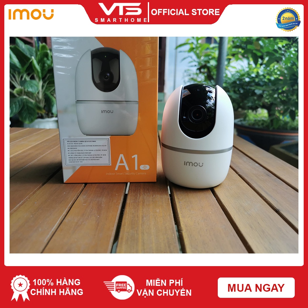 Camera IP Wifi IMOU A22EP 2.0MP, RANGER 2 Full HD 1080P, Xoay 360 độ, Đàm Thoại 2 Chiều, Theo Dõi Chuyển Động - VTS 7