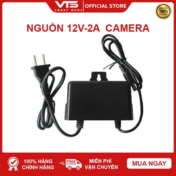 Nguồn 12V -2A Móc Treo, Chuyên Dụng Cho Camera - Adapter Dành Cho Camera Loại Tốt, Bảo Hành 12 Tháng 3