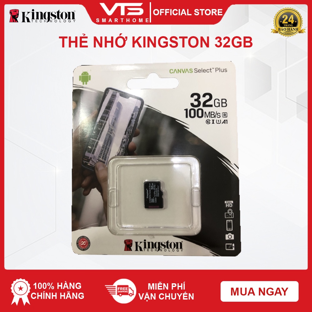 Thẻ nhớ Kingston 32GB Micro SD Class 10 SDCS2/32GB 2