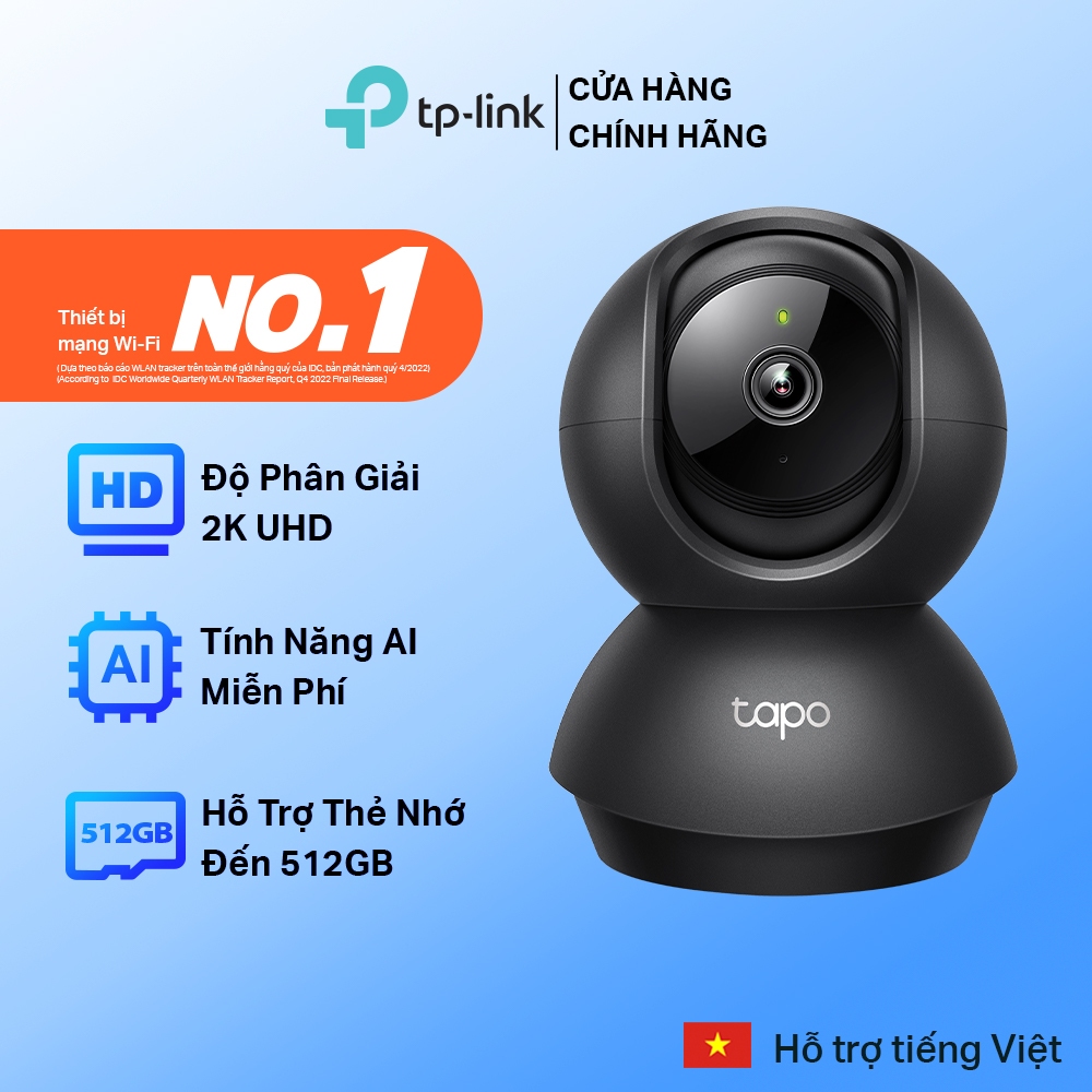 Camera WiFi TP-Link Tapo C200/C222/C230 Xoay 360 Độ, Đàm Thoại 2 Chiều - Chính Hãng TAPO TPLINK 10