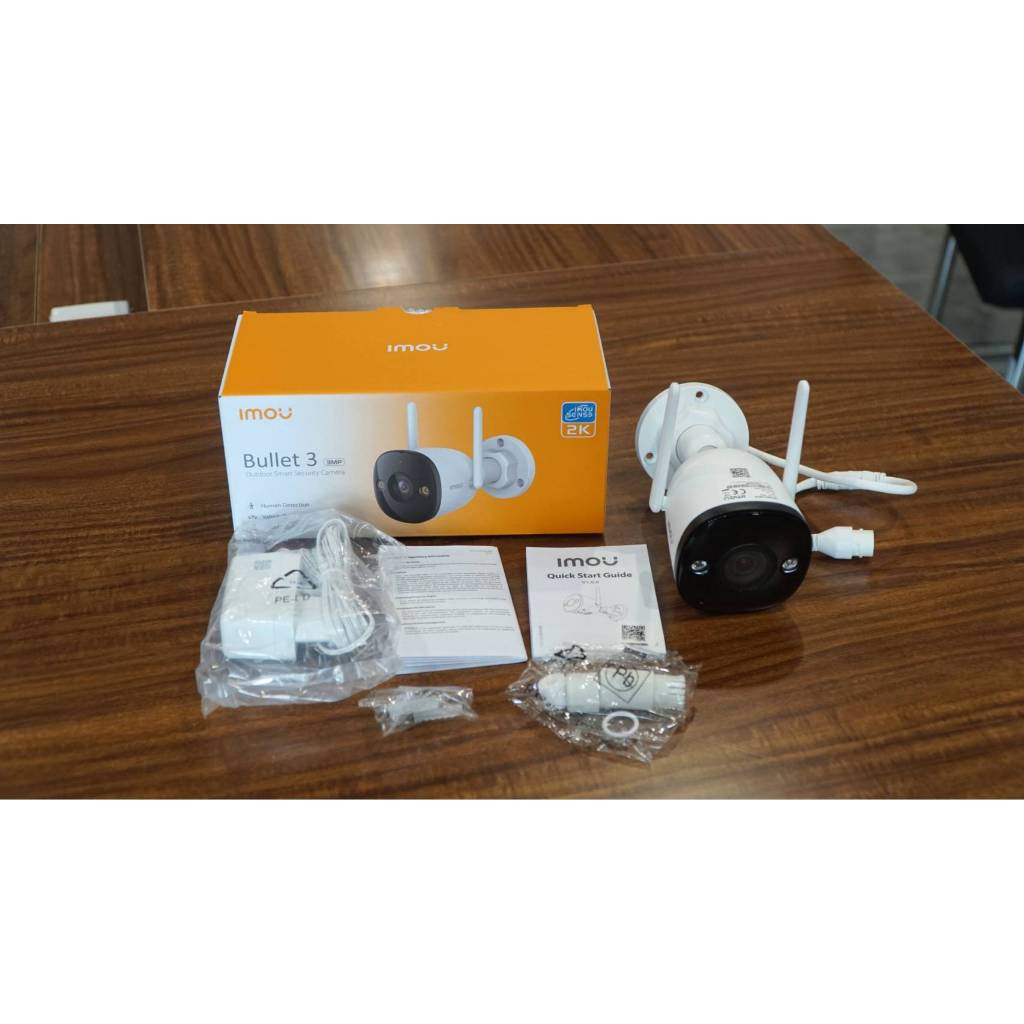 Camera Wifi IMOU Bullet 3 S3EP 3MP/5MP Kim Loại, Full Color, Đàm Thoại 2 Chiều, Báo Động 10