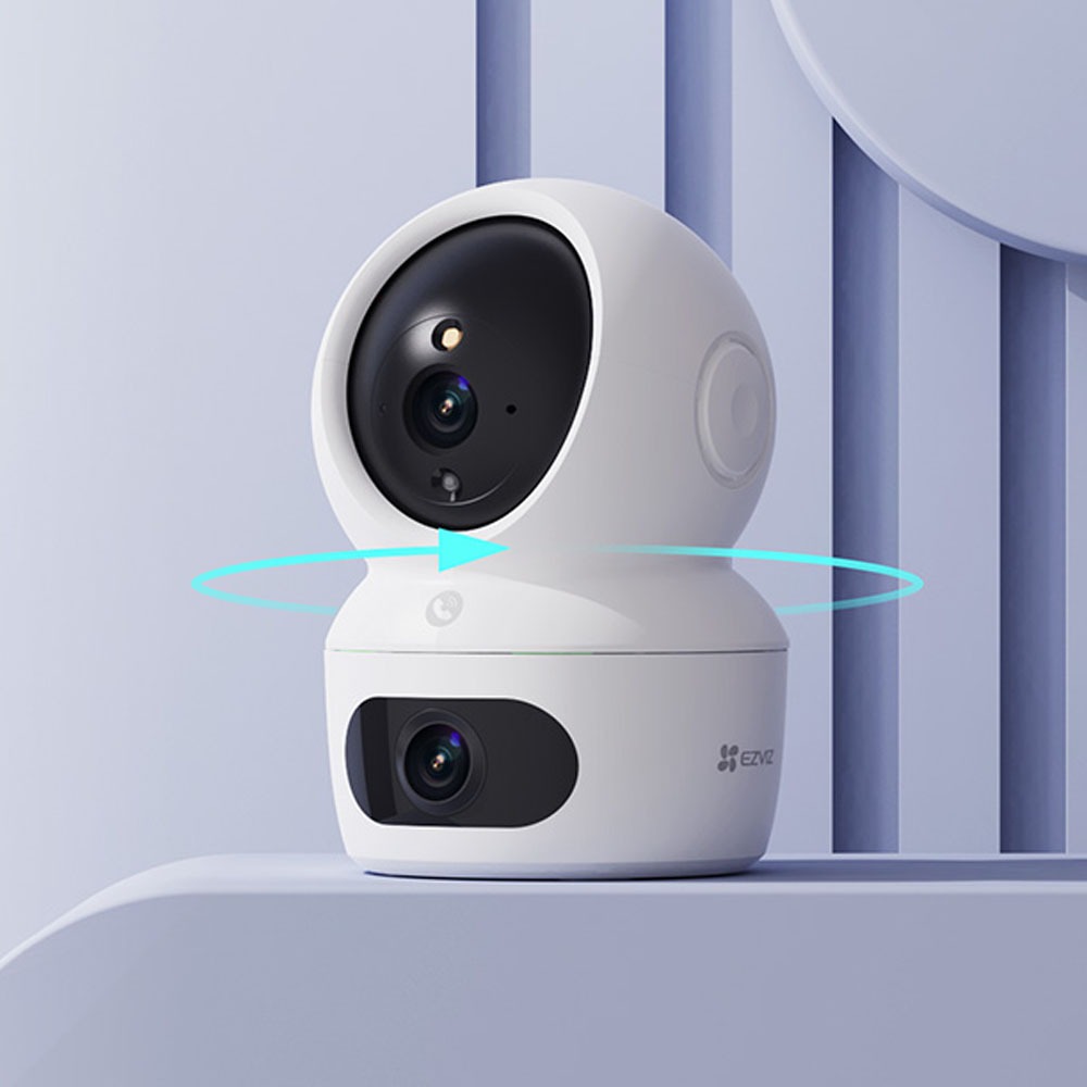 Camera Wifi EZVIZ 2 Mắt H7C 8MP 2K+ (4MP + 4MP) Cao Cấp, Xoay 360 Độ - Đàm Thoại 2 Chiều - Theo Dõi Chuyển Động - VTS 7
