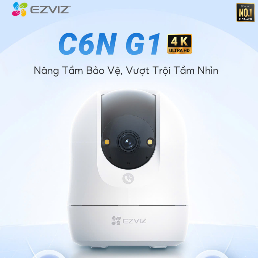 Camera Wifi EZVIZ C6N G1 4K 8MP/C6N G1 3MP/5MP/H6C G1 - Xoay 360 Độ, Đàm Thoại 2 Chiều, Theo Dõi 7