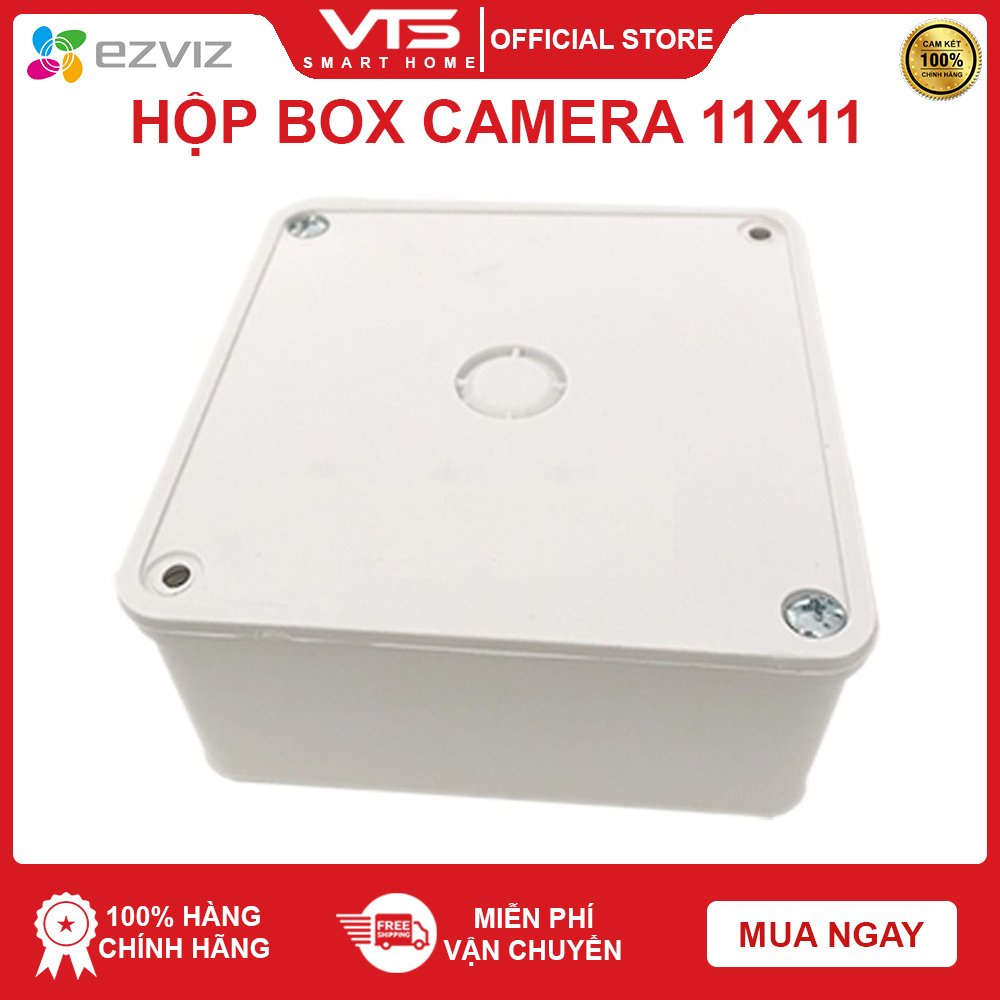 Hộp Bảo Vệ Nguồn Camera Chống Mưa Nắng 11x11 - Chất Liệu Nhựa PVC Chống Cháy - VTS Việt Nam 3