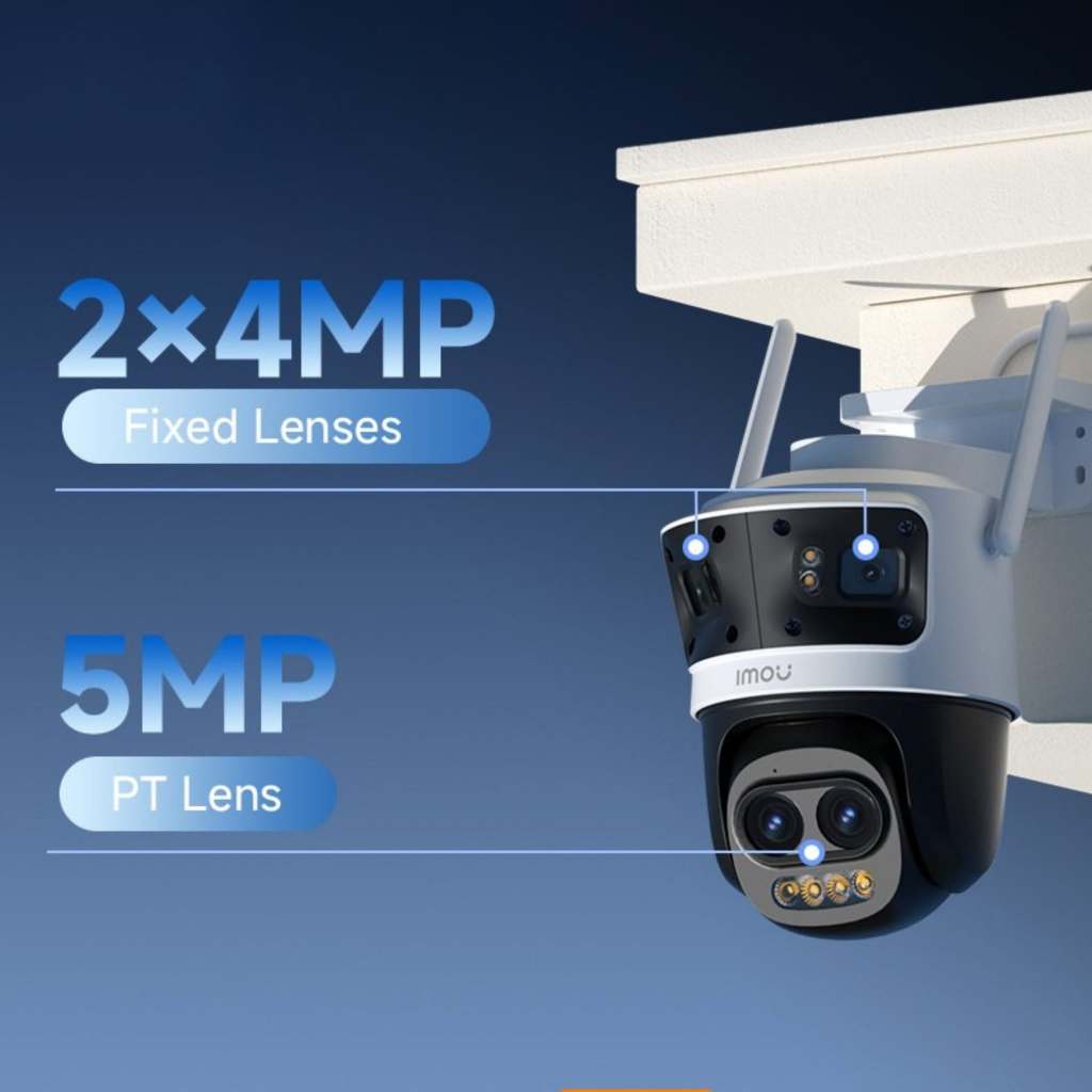 Camera Wifi IMOU Cruiser Triple S7UP-11M0WED 11MP, Cruiser Dual S7XEP 10MP,S7XFP Pro 8MP, Full Color,Còi Đèn Báo Xanh Đỏ 11