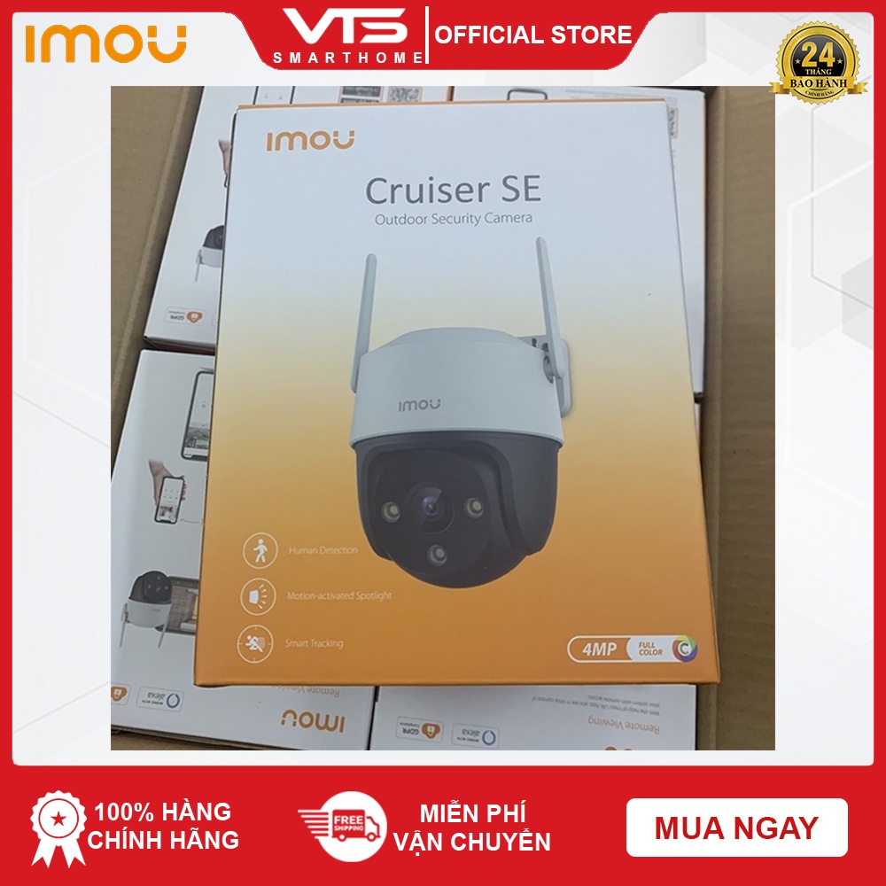 [NPP CHÍNH HÃNG] CAMERA IP WIFI IMOU IPC- S41FP Độ phân giải 4.0MP - Chế độ ban đêm thông minh - Cảnh báo chủ động 7