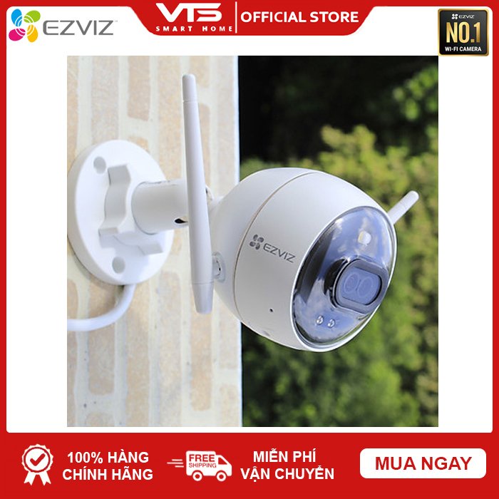 [NPP CHÍNH HÃNG] Camera IP Wifi Ngoài Trời Ezviz C3X Bản Mắt Kép Có Màu Ban Đêm Full HD 1080P - Hàng Chính Hãng - VTS 5