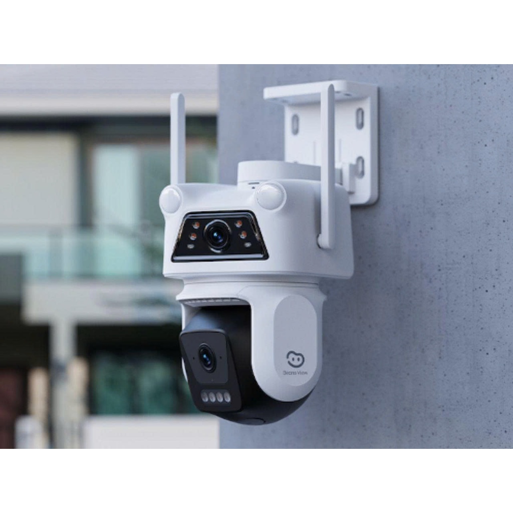 Camera Wifi 2 Mắt BeansView D320 3MP+3MP/5MP+5MP Ngoài Trời, Ống Kính Kép, Có Màu Ban Đêm, Báo Động 8