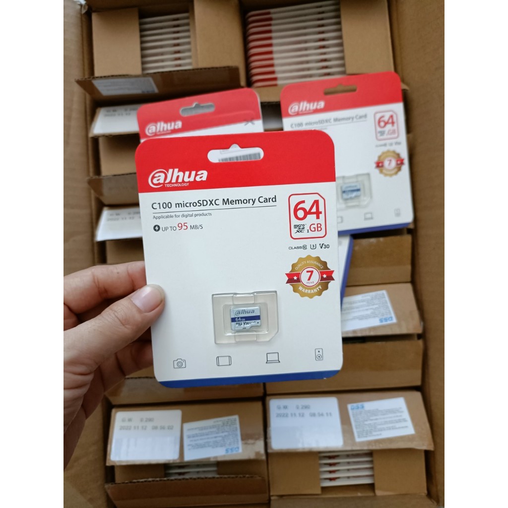Thẻ Nhớ Micro SD DAHUA 128GB | 64GB | 32GB Tốc Độ Đọc 95MB/S Chính Hãng, Chuyên Dụng Cho Camera, Bảo Hành 7 Năm 4