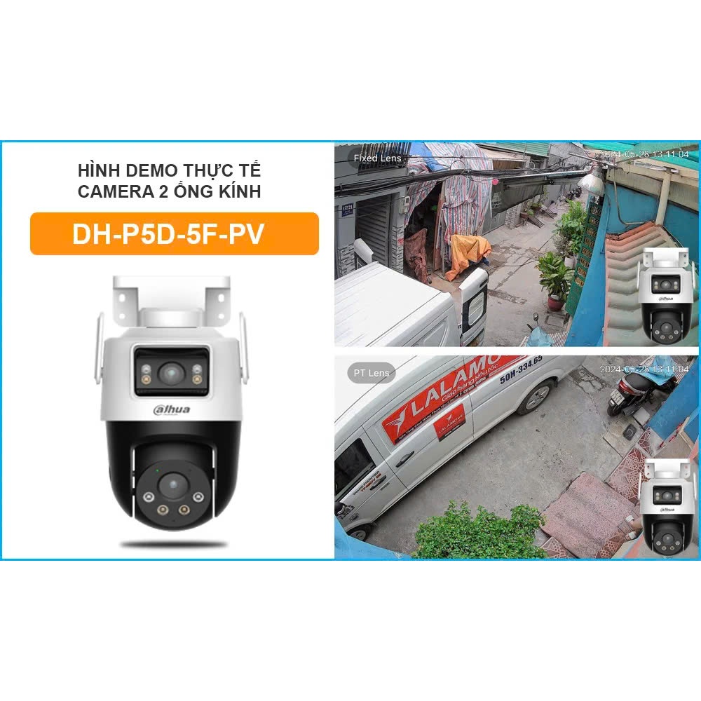 Camera Wifi DAHUA Picoo Dual D1 DH-P3D-3F-PV 6MP/DH-P5D-5F-PV 10MP, 2 Mắt, Đàm Thoại 2 Chiều, Xoay 360 Độ 8