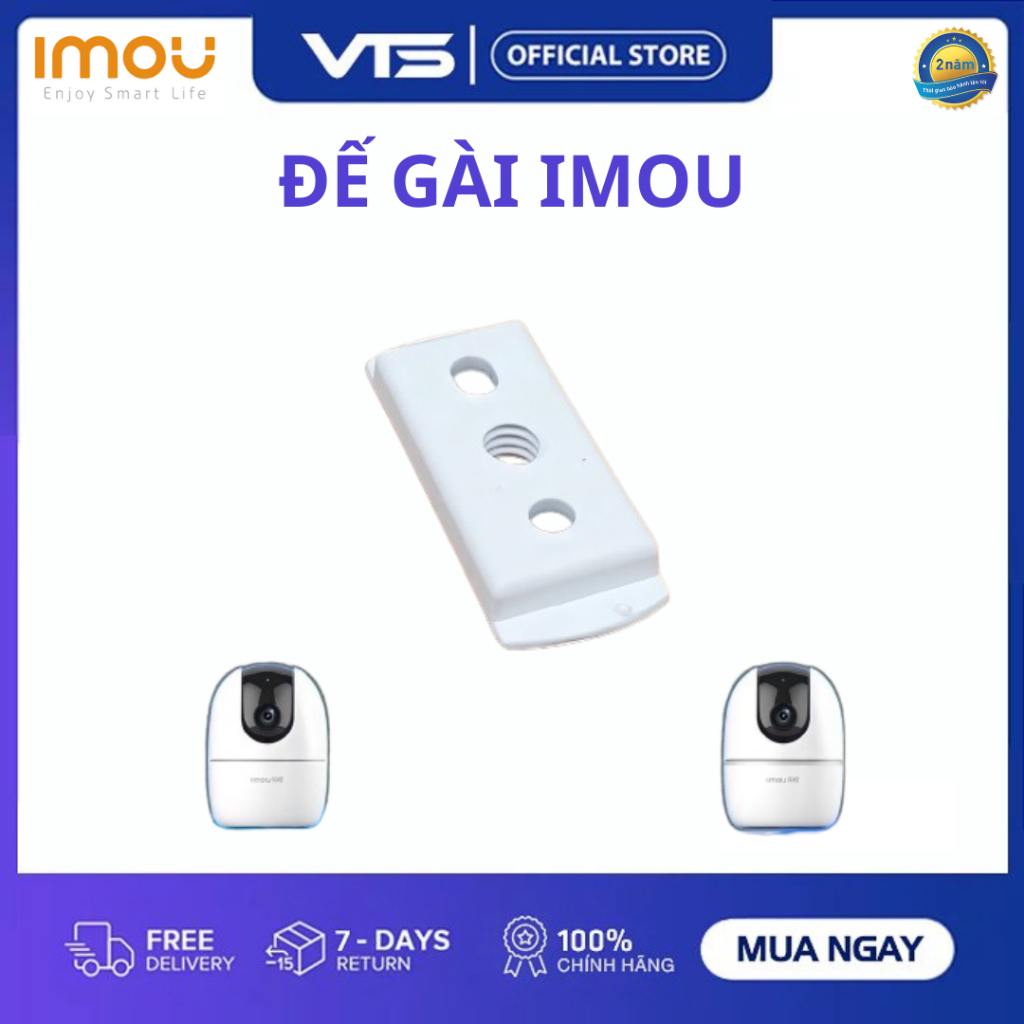 Đế Gài Camera Wifi IMOU A32EP, A52P, RANGER RC, A1, A2,... - Kèm Bộ Vít - VTS Việt Nam 3