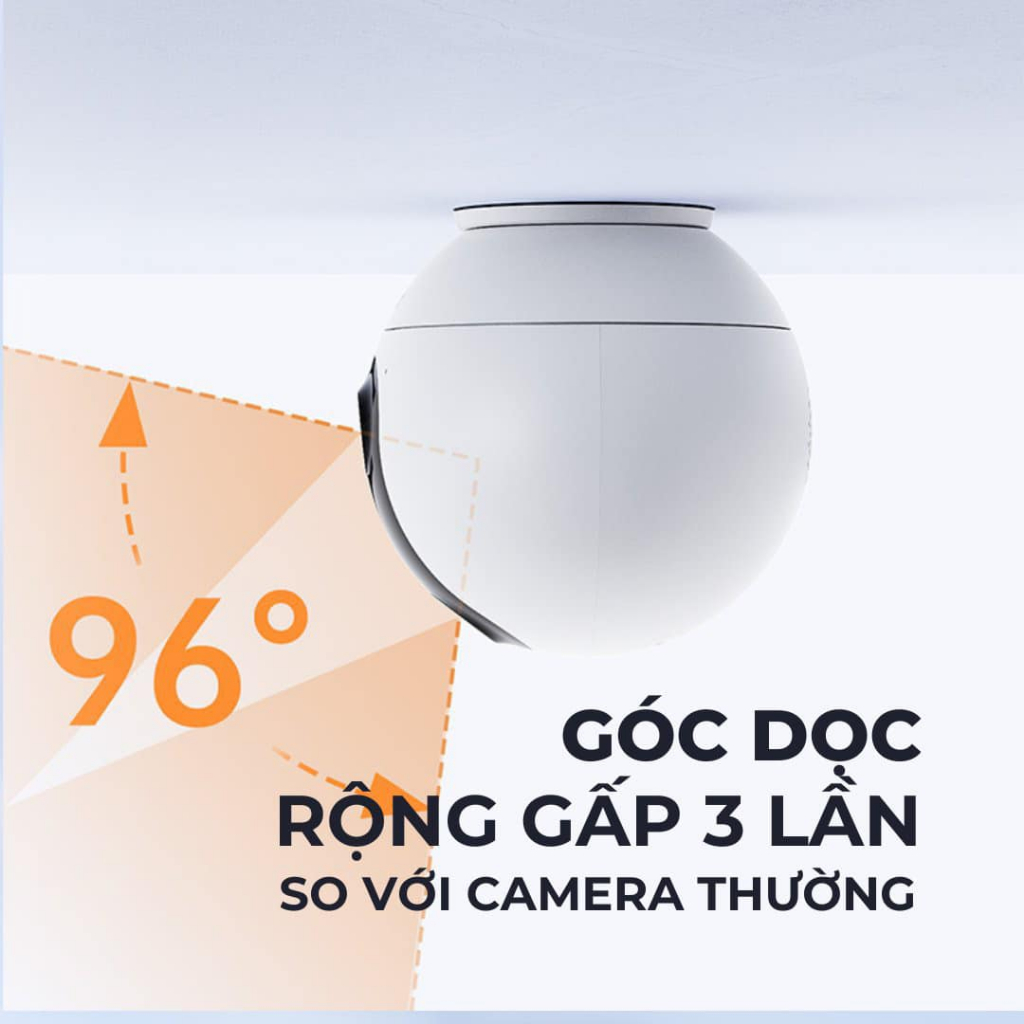 Camera Wifi EZVIZ C60P 2K (3MP+3MP), C6C 4K 8MP, H6 3K 5MP - Đàm Thoại 2 Chiều, Theo Dõi Chuyển Động 5