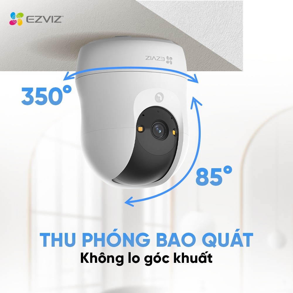 Camera Wifi EZVIZ C6N G1 4K 8MP/C6N G1 3MP/5MP/H6C G1 - Xoay 360 Độ, Đàm Thoại 2 Chiều, Theo Dõi 9