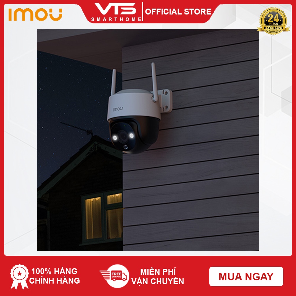 [NPP CHÍNH HÃNG] CAMERA IP WIFI IMOU IPC- S41FP Độ phân giải 4.0MP - Chế độ ban đêm thông minh - Cảnh báo chủ động 6