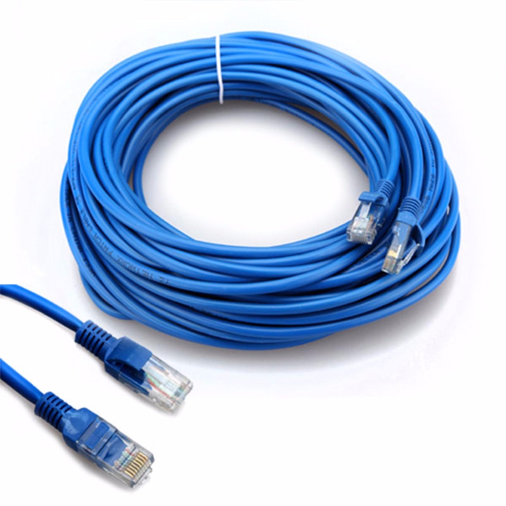 Dây Cáp Mạng Lan Cat 6 - Bấm Sẵn 2 Đầu, Cắm Là Chạy 5/10/15/20/30 Mét - VTS SmartHome 3