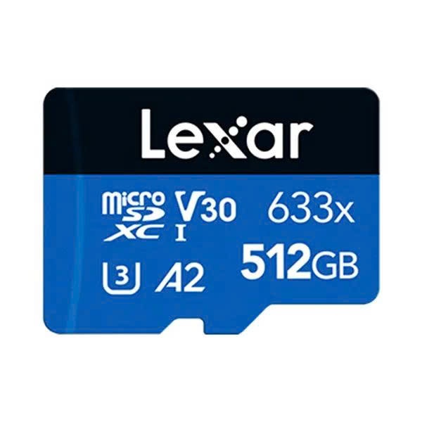 Thẻ Nhớ Micro SDXC LEXAR 256GB/512GB 633x Class 10 A1 Chính Hãng - Tốc Độ Cao, Chuyên Dùng Cho Camera, Máy Ảnh,... 4