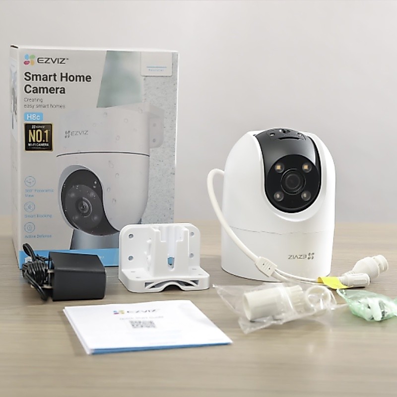 Camera WIFI EZVIZ H8C PRO 3MP/4MP/5MP/8MP, H8C PRO R210, Xoay 360 Độ, Đàm Thoại 2 Chiều, Có Màu 11