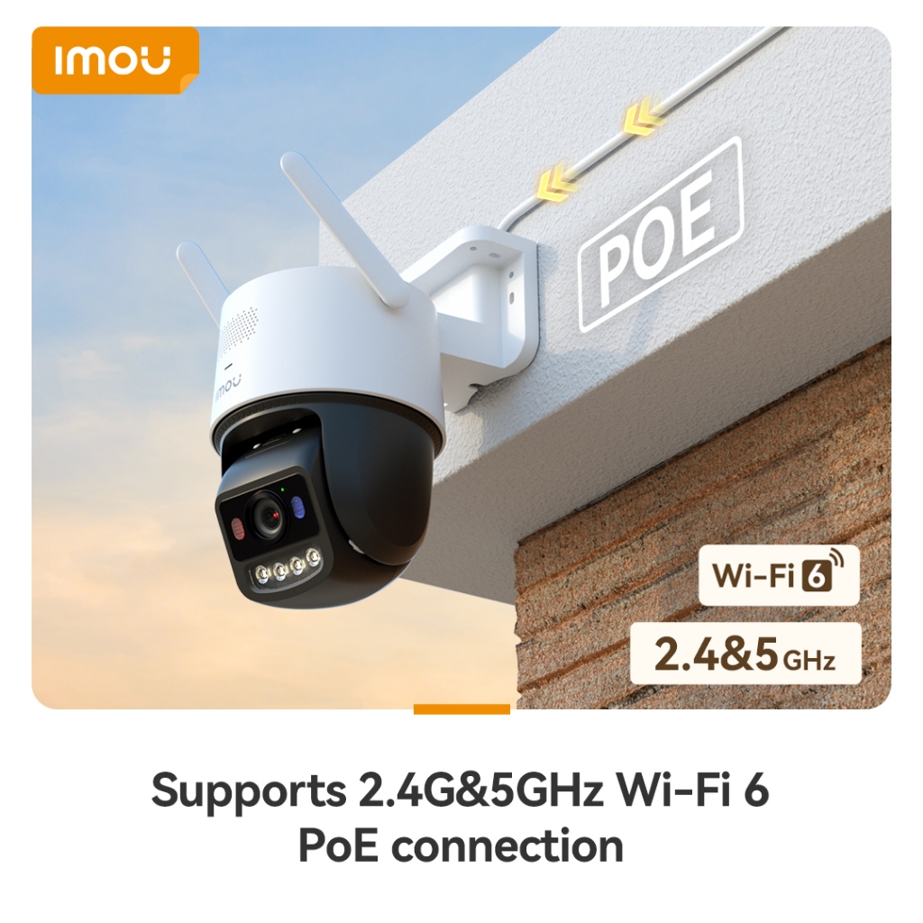 Camera Wifi IMOU TITAN PRO U7LP 6MP Siêu Nét, Công Nghệ Aurora, Xoay 360 Độ, Đàm Thoại 2 Chiều 9
