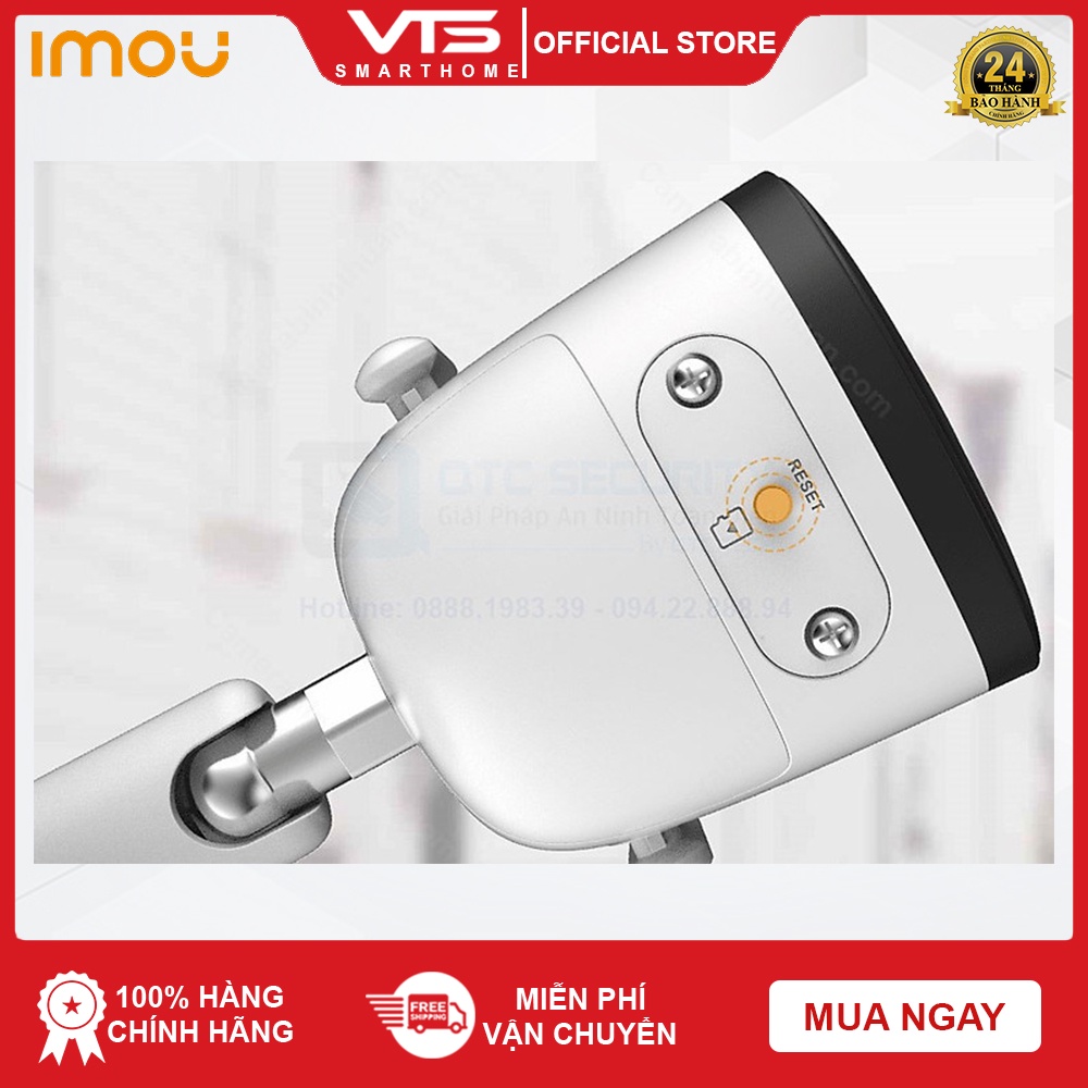 Camera IP Wifi IMOU F42FP 4MP, Quad HD 2K - Có Màu Ban Đêm - Thu Âm - Tầm xa hồng ngoại 30m 4