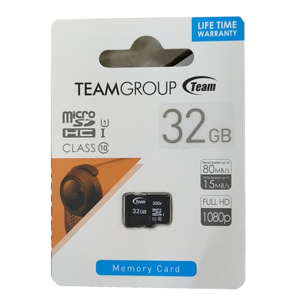Thẻ Nhớ Micro SDXC TeamGroup 128GB, 64GB, 32GB UHS-I U3 V30 A1 upto 100MB/s kèm Adapter - Chuyên dùng cho Camera