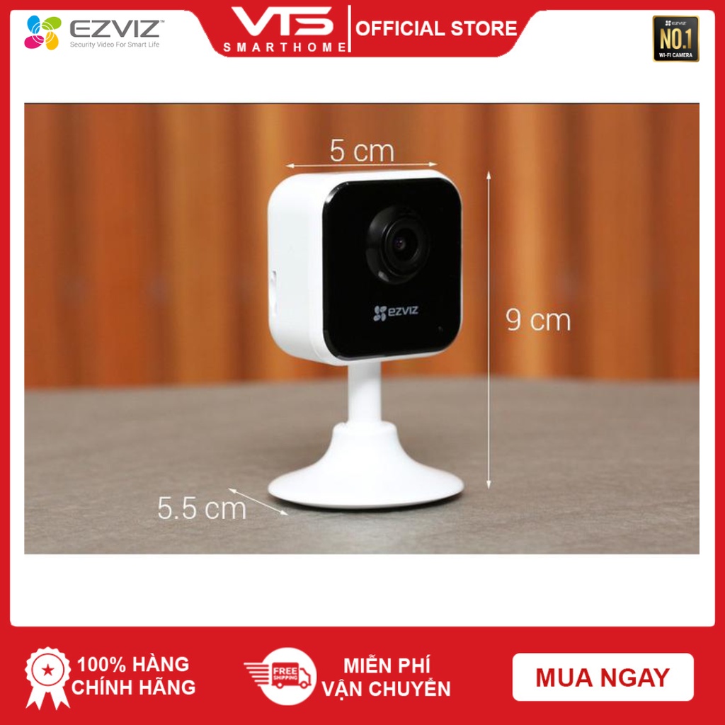 Camera WIFI EZVIZ C1HC, H1C Type C, C1T, C1C-B, 2MP 1080P Góc Rộng 108 Độ, Đàm Thoại 2 Chiều C1C, C1 Seri - VTS 5