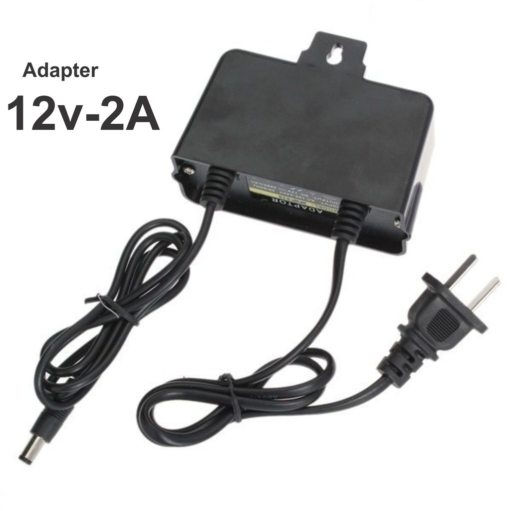 Nguồn 12V -2A Móc Treo, Chuyên Dụng Cho Camera - Adapter Dành Cho Camera Loại Tốt, Bảo Hành 12 Tháng 7