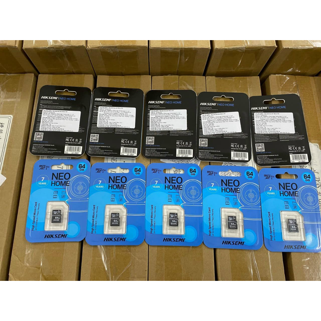 Thẻ Nhớ Micro SD 32GB/64GB/128GB HIKSEMI (HIKVISION) Class 10, 92MB/S - Chuyên Dụng Cho Camera,... 5