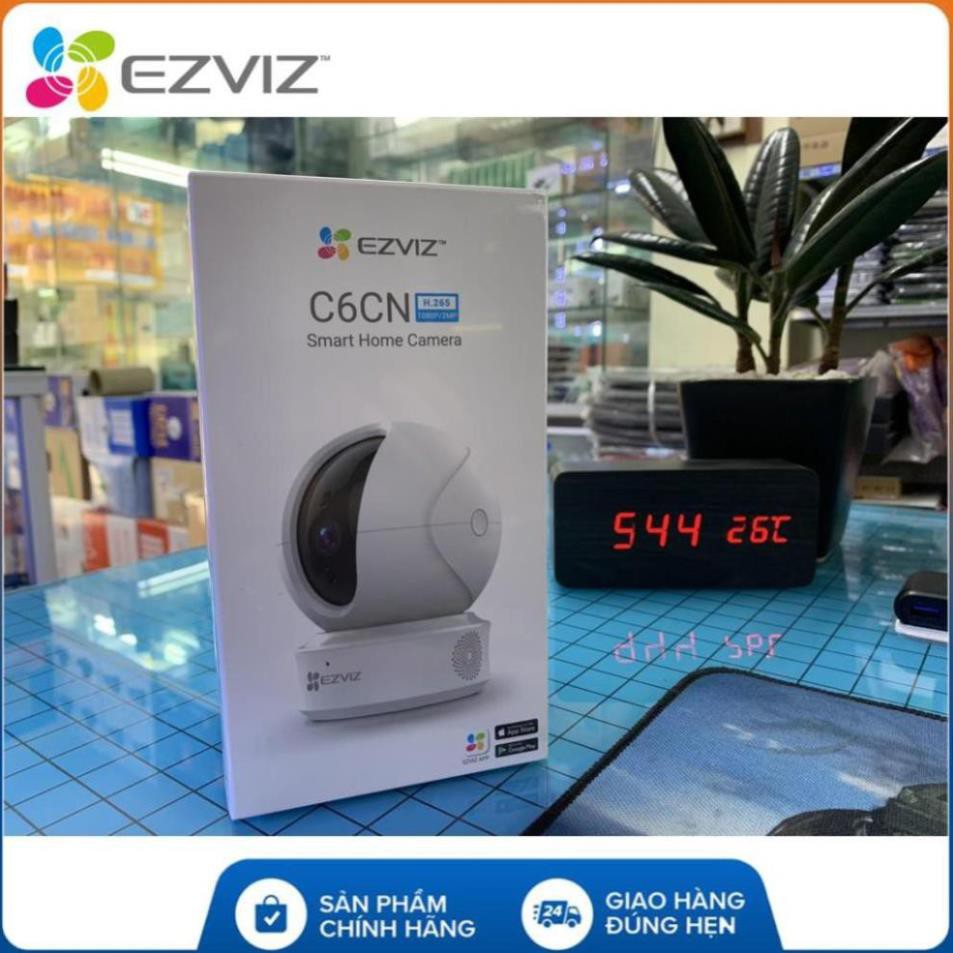 [FREESHIP] Camera IP WIFI EZVIZ C6CN 4MP , Full HD 2KM, H.265 - Đàm Thoại 2 Chiều - Xoay 360 độ - CS-C6CN Công Nghệ AI 8