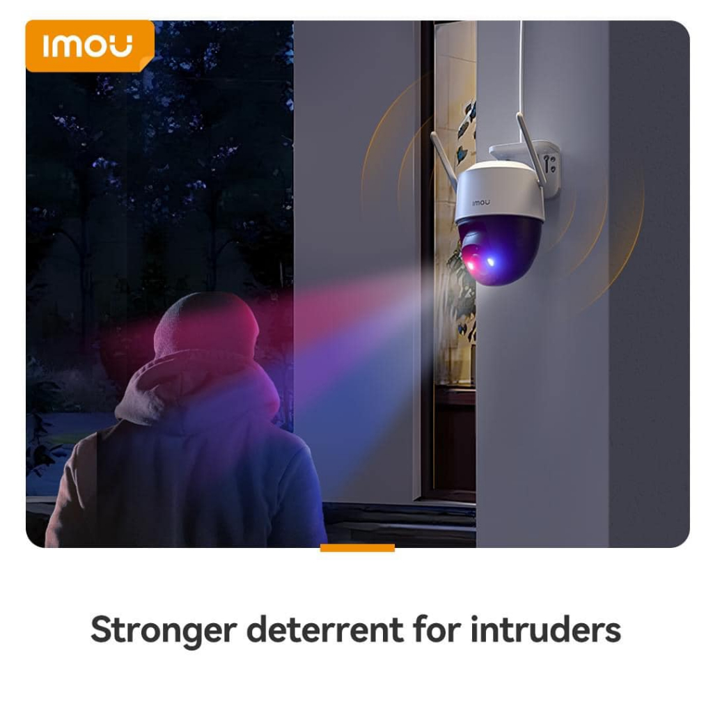 Camera Wifi IMOU CRUISER SC K7FP 3MP/5MP/8MP, Đèn Cảnh Báo Xanh Đỏ, Đàm Thoại 2 Chiều, Theo Dõi 8