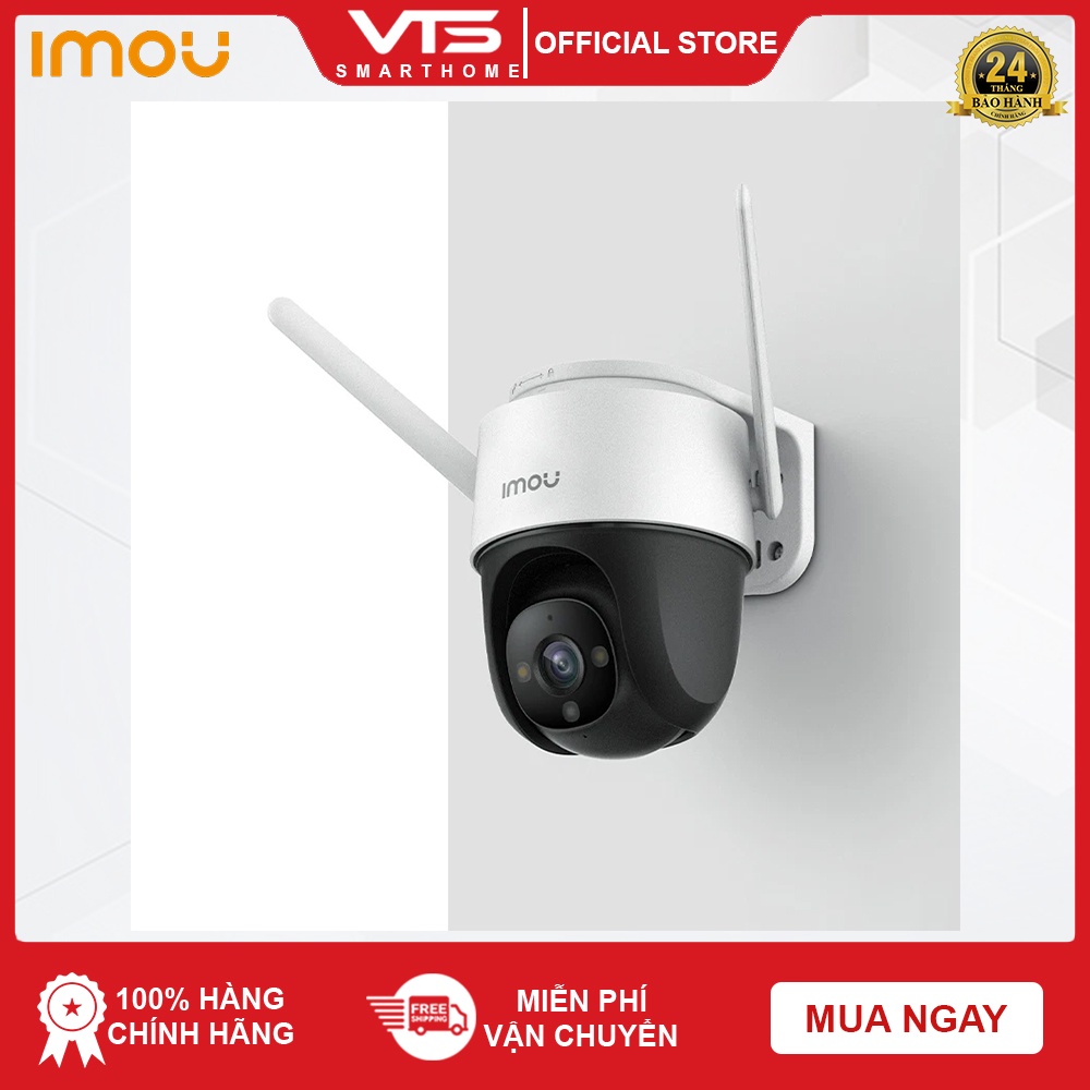 [NPP CHÍNH HÃNG] CAMERA IP WIFI IMOU IPC- S41FP Độ phân giải 4.0MP - Chế độ ban đêm thông minh - Cảnh báo chủ động 4
