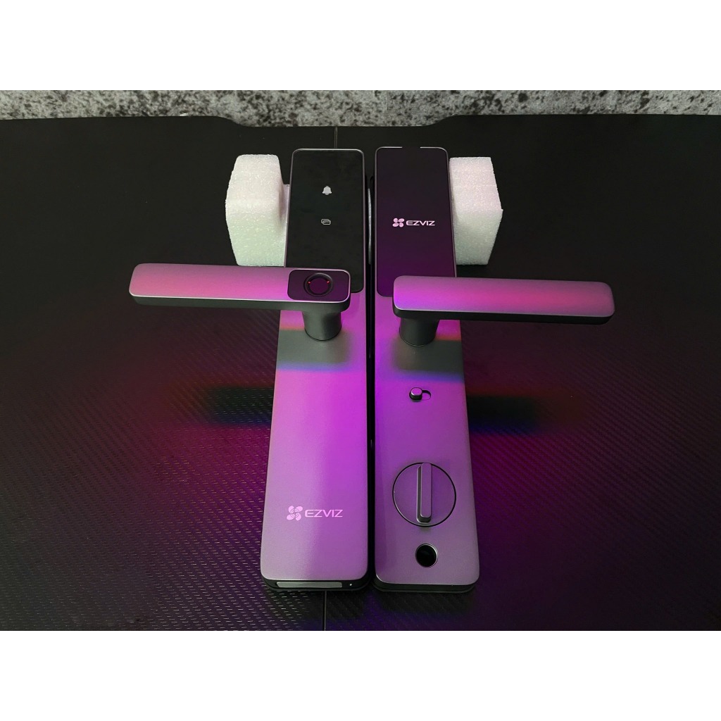 Khóa Vân Tay EZVIZ DL05, Dùng Cho Cửa Gỗ, Nhiều Cách Mở Khóa, Tích Hợp Chuông Cửa, Kết Nối Với Camera EZVIZ 7