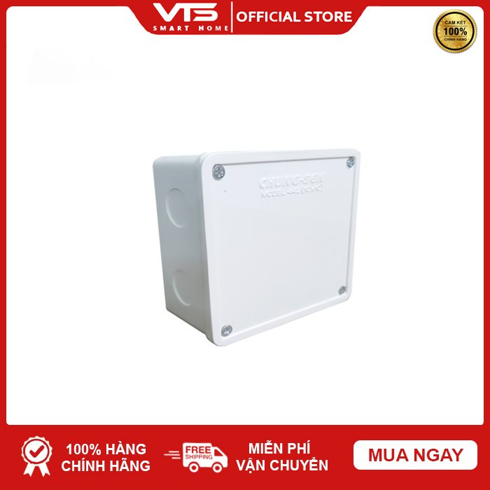 Hộp Kỹ Thuật 12x12 Bảo Vệ Nguồn Camera - Chất Liệu ABS Cao Cấp, Hộp Kỹ Thuật Chất Lượng - VTS VN 3