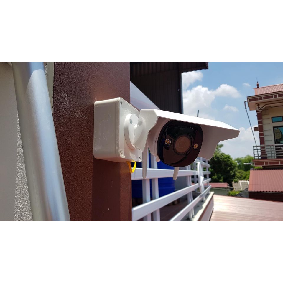 Mái Che Camera Ngoài Trời Chống Nước, Chuyên Dụng Cho Camera IMOU, EZVIZ,.. Vỏ Che Camera Nhựa ABS Siêu Bền - VTS Smart 3