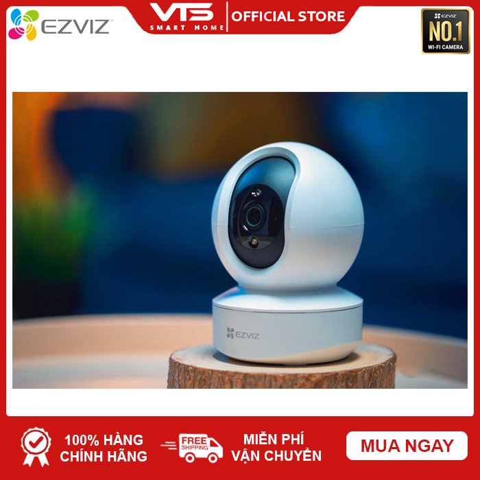 [NPP CHÍNH HÃNG] Camera EZVIZ TY1 4MP 2K Siêu Nét - Xoay 360 độ - Đàm thoại 2 chiều - Theo Dõi Chuyển Động - VTS 2