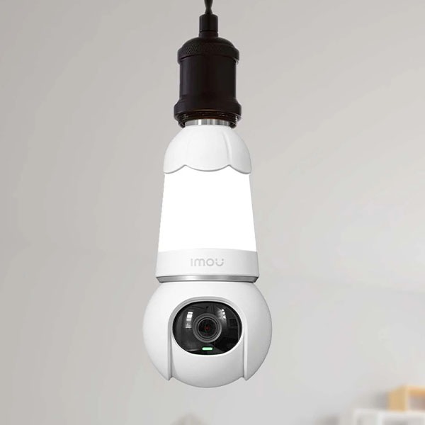 Camera WIFI bóng đèn IMOU Bulb Cam 3MP, 5MP, Xoay 360, Đàm thoại 2 chiều, Cảnh báo còi hú, Ban đêm có màu 3MP, 5MP - VTS