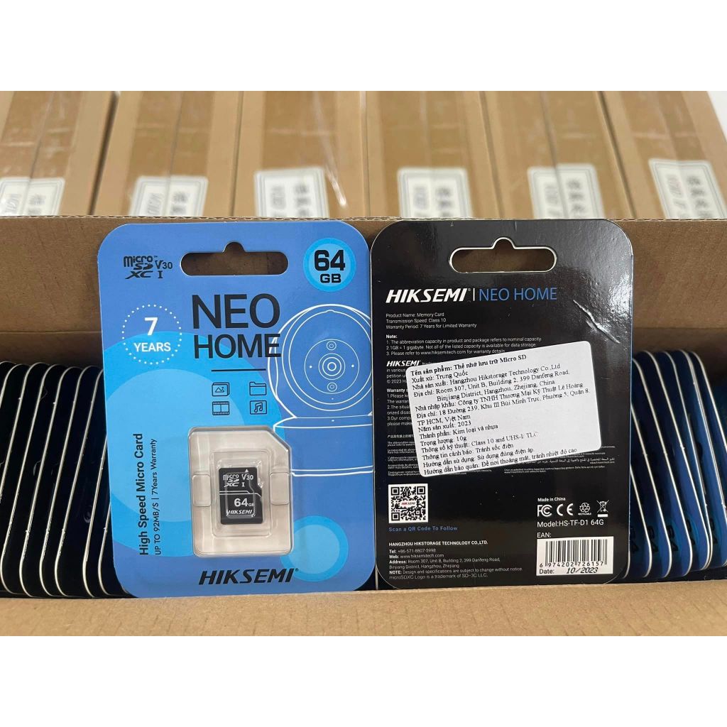 Thẻ Nhớ Micro SD 32GB/64GB/128GB HIKSEMI (HIKVISION) Class 10, 92MB/S - Chuyên Dụng Cho Camera,... 7