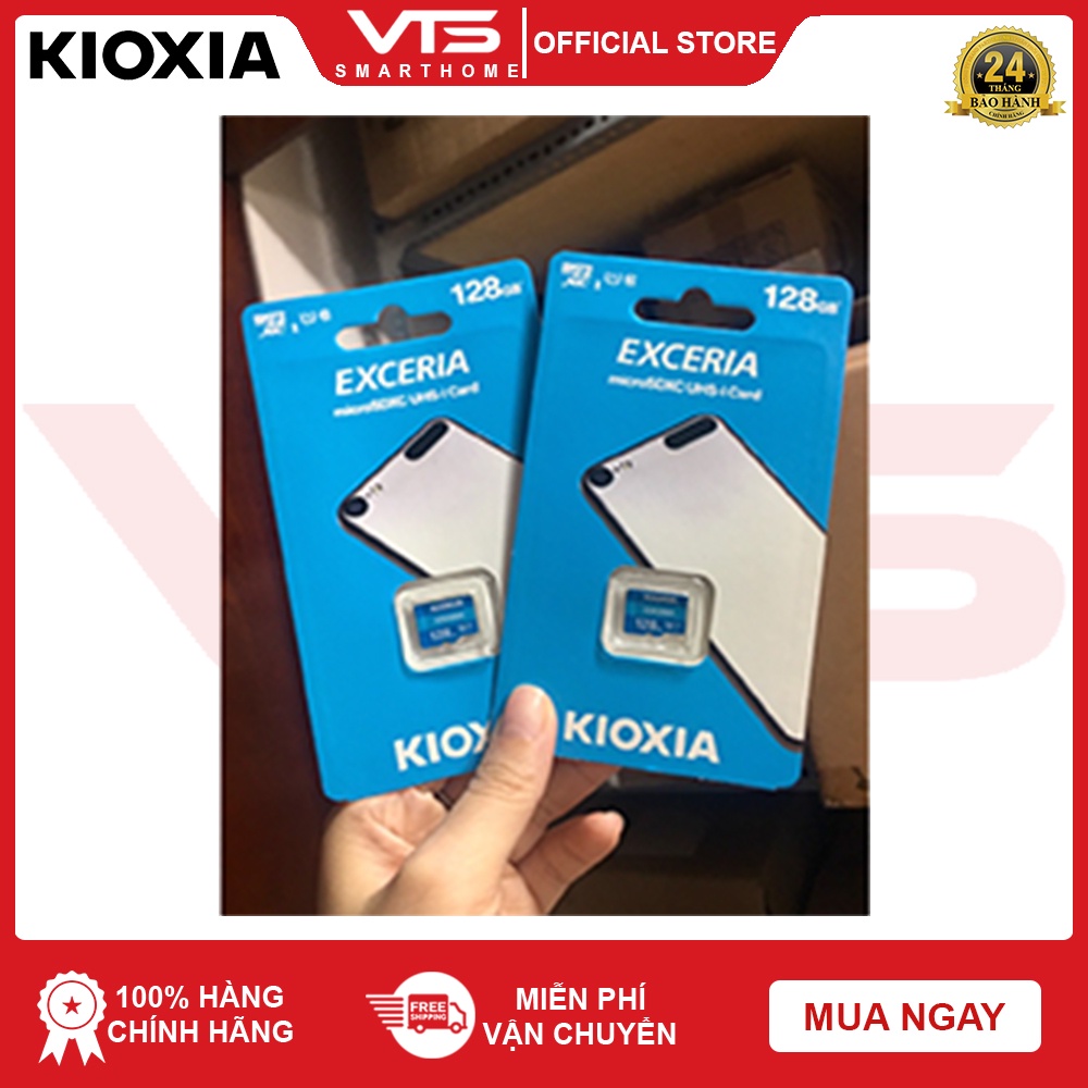 Thẻ nhớ Micro SD KIOXIA 128GB,64GB, 32GB Exceria, Hàng Chính Hãng- VTS SmartHome 4